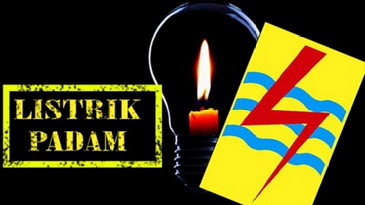 Listrik Padam Bergilir lagi. PLN Lakukan Pemeliharaan Jaringan di Beberapa Wilayah.