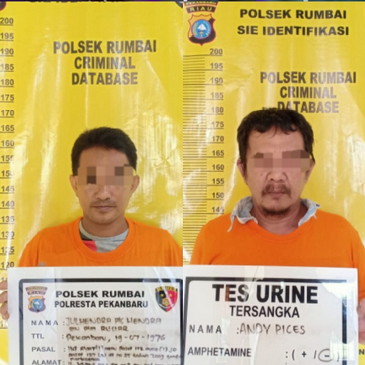 Dua Tersangka Penyalahgunaan Narkotika Jenis Shabu Diciduk Polisi saat akan bertransaksi