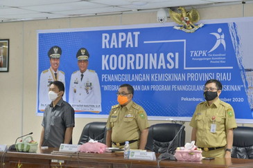 Pemprov Riau Gelar Rakor Percepatan Penanggulangan Kemiskinan Tahun 2020 