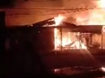 Wisma Abu di Tembilahan Riau Terbakar 6 Orang tewas Terpanggang