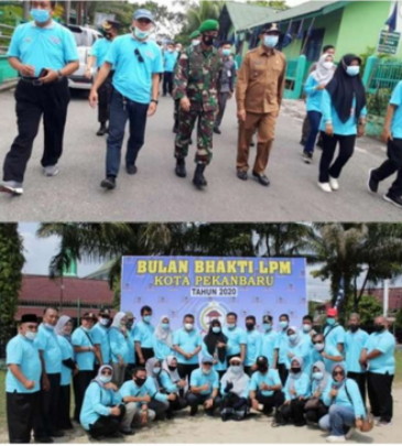 Bulan Bakti LPM 2020, Wali Kota: Pemerintah Saja Tak Akan Sanggup Memajukan Kota Ini