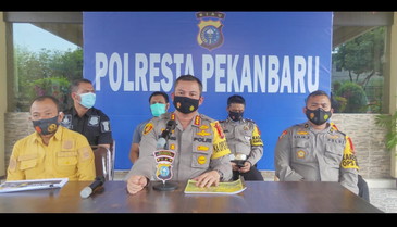 Kapolresta Paparkan Tren Kasus Menonjol Tahun 2020, Kasus Curanmor Tertinggi, Curat dan Narkotika Dominan