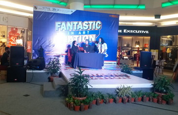 Goldenred EO Gelar Fantastic in Art Nation.