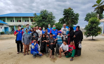 GBP Merayakan Hari Metta di Panti Asuhan Disabilitas SLB Fajar Amanah