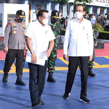 Bertolak ke Kalimantan Selatan, Presiden Jokowi Akan Resmikan Bendungan Tapin