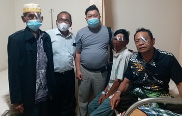 Kuali hijau Bagi 49 Paket Makan siang Gratis untuk Warga Inhil di PBEC Pekanbaru