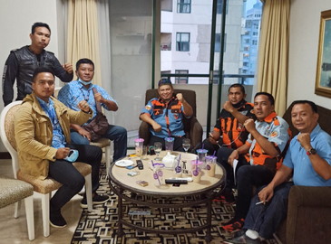 Ketua B2P3 Pusat Memberikan Arahan Pada Oyong Tanjung Sambil Ngopi Bareng