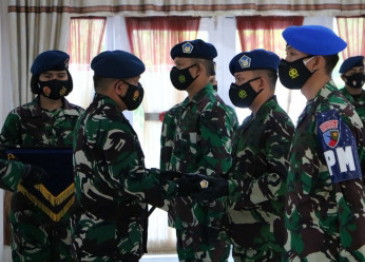 Danlanud Rsn Pimpin Sertijab Danskadud 12, Dansatpom dan Karumkit dr Sukirman