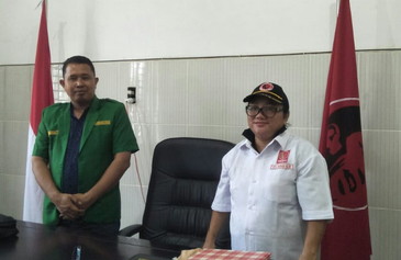 DPC Projo Rohil  dan GP Ansor Rohil Merapatkan Barisan