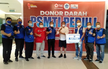 PSMTI Riau Peduli Donor Darah dan Plasma di Hari Kedua