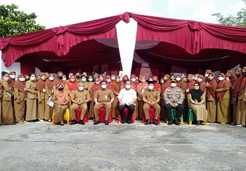 Wamendes PDTT Tinjau Giat Percepatan Vaksinasi Nasional di Riau