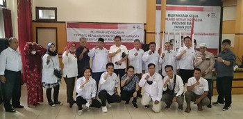 PMI Riau Gelar Kegiatan Pelatihan dan Penyegaran Tentang Kepalangmerahan dan Kemarkasan