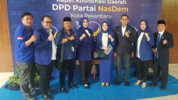 Rakorda DPD Partai Nasdem Kota Pekanbaru Berjalan dengan Lancar