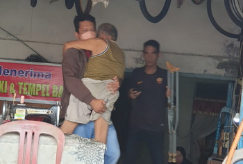 Polsek Rumbai Melaksanakan Kegiatan Pendataan Warga Masyarakat Lansia