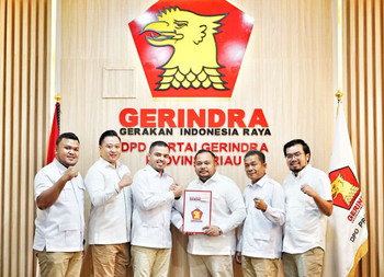 Andri Midun Dipercaya Sebagai Ketua DPC Gerindra Pekanbaru