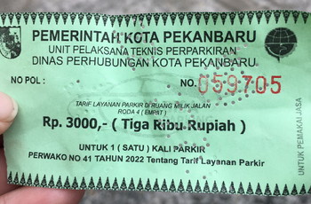 Warga Pekanbaru Kaget Adanya Kenaikan Tarif Parkir Secara Sepihak, Ini Kata Ketua Projo Riau!