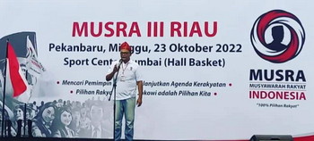 Projo Riau : prediksi Final Musra 3 calon kuat pengganti Jokowi