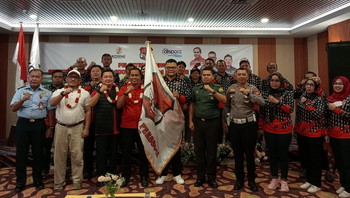 Sonny Silaban Resmi Dilantik  jadi Ketum Pengprov Perssocci Riau