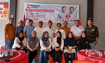 DPC Projo Pekanbaru Membentuk  Struktur Organisasi Terbaru