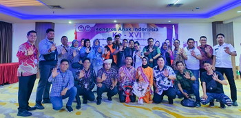 Kongres Anak Indonesia ke-XVI Tahun 2025 LPAI Terpilih Duta Anak Indonesia.