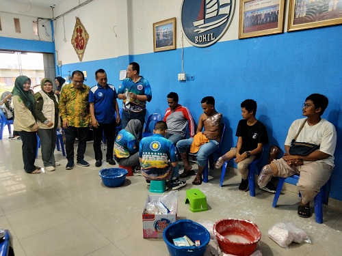 Baksos di HPT Rohil, Ratusan Masyarakat Pra Sejahtera Dapat Kaki dan Tangan Palsu