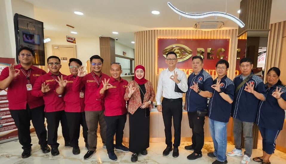 Silahturahmi dan MOU IKTS dengan Klinik Mata REC Pekanbaru