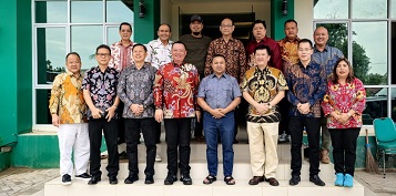 Panitia Imlek Bersama Pekanbaru Audiensi Dengan Gubri Terpilih