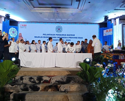 Pengurus MBI Riau Masa Bakti 2024-2029 Resmi Dilantik