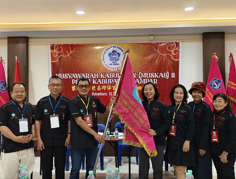 Aklamasi, Chandra Wangi Terpilih Jadi Ketua PSMTI Kampar
