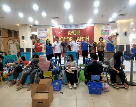 PSMTI Riau dan Panitia Waisak Bersama Pekanbaru Gelar Donor Darah