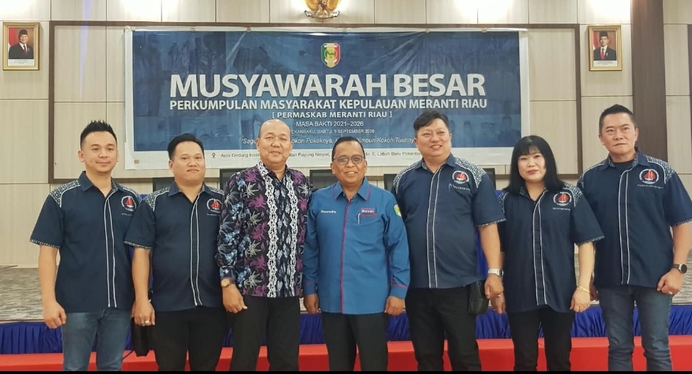 Gelar Mubes di Pekanbaru, Nazaruddin Nasir Kembali Dipercaya Nakhodai Permaskab Meranti Riau